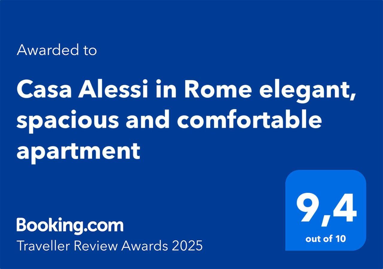 Casa Alessi In Rome Elegant, Spacious And Comfortable Apartment Екстериор снимка